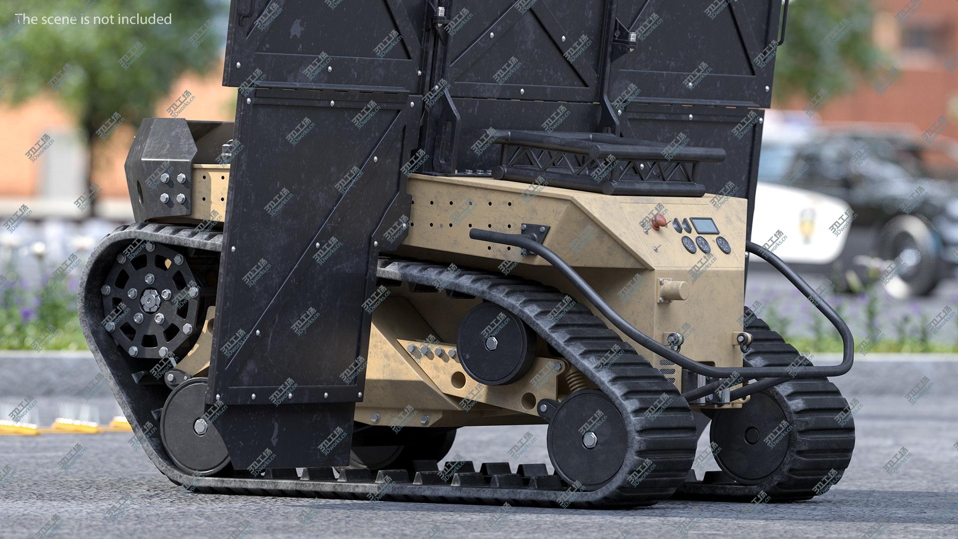 images/goods_img/20210313/3D model Damaged RBS1 SWAT BOT Robotic Ballistic Shield/5.jpg
